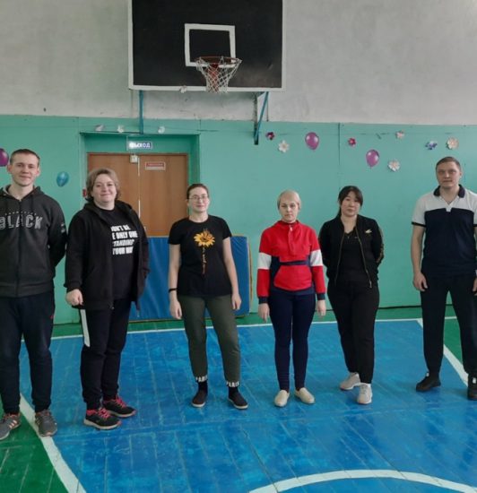 Товарищеский матч по волейболу